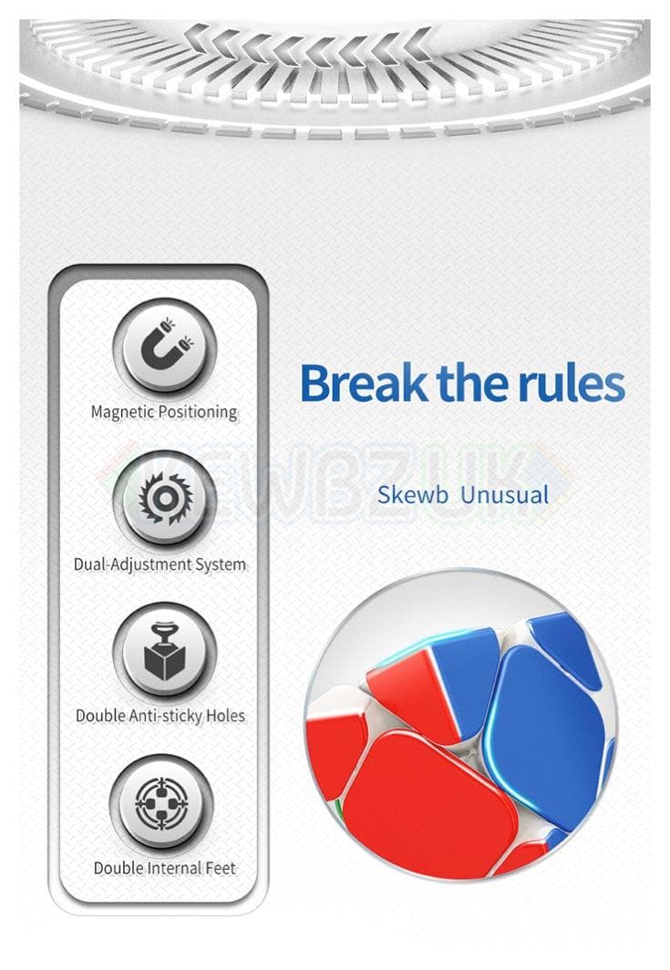 MoYu RS Skewb (Magnetic)